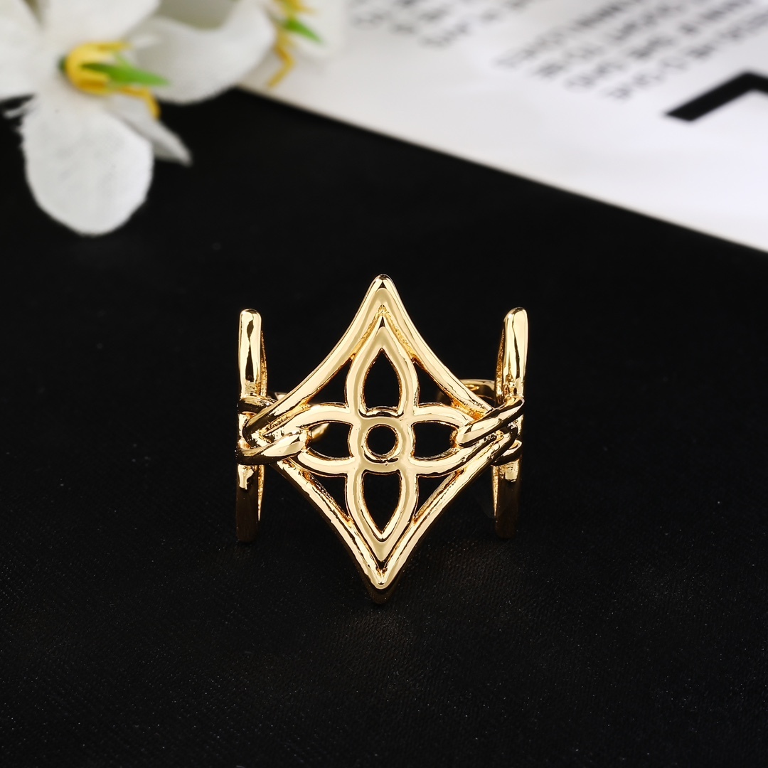 ルイ・ヴィトン「Louis Vuitton」Epi オープン リング