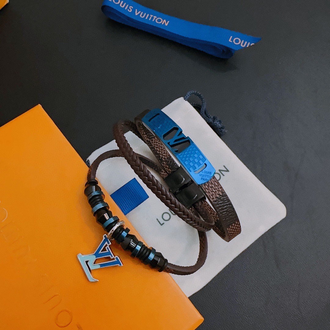 ルイ・ヴィトン「Louis Vuitton」RECYCLED ブレスレット