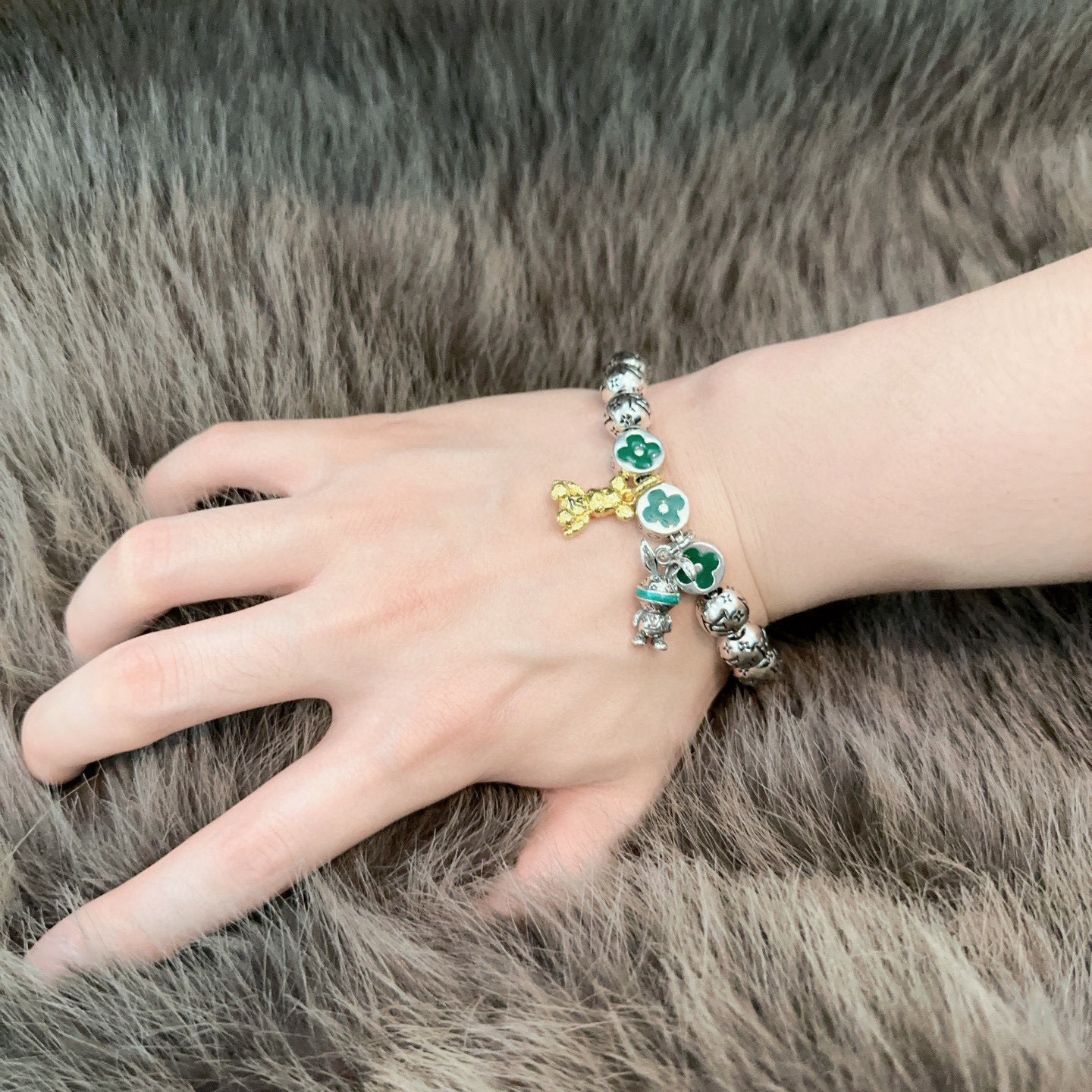 ルイ・ヴィトン「Louis Vuitton」Le Damier ブレスレット