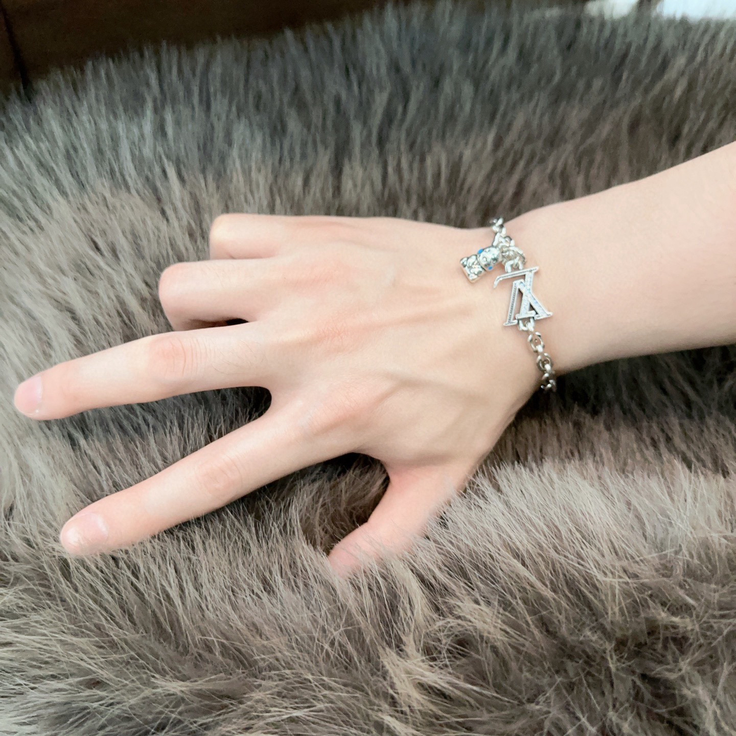 ルイ・ヴィトン「Louis Vuitton」Le Damier ブレスレット