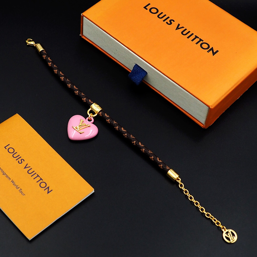 ルイ・ヴィトン「Louis Vuitton」Iconic Heart ブレスレット