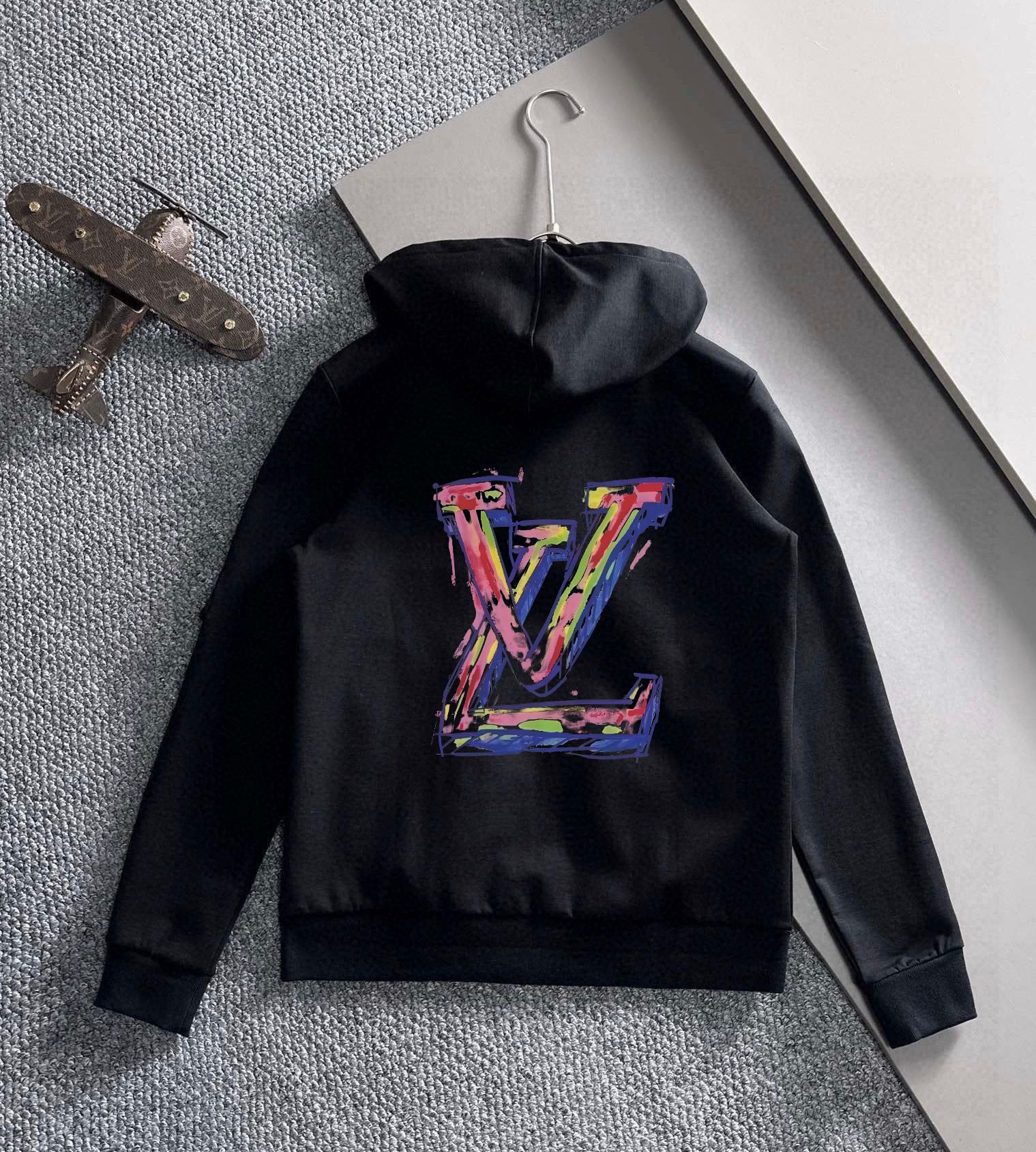 ルイ・ヴィトン「Louis Vuitton」フード付きスウェットシャツ 