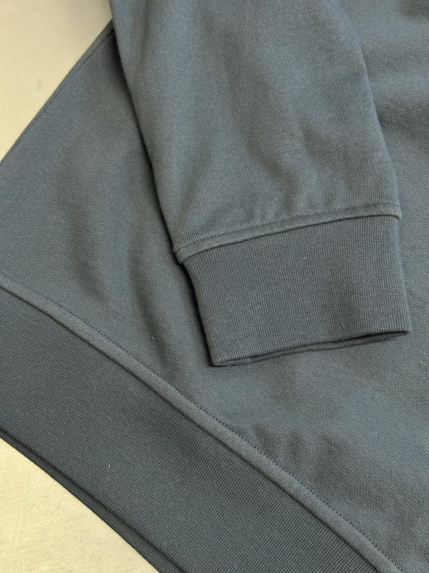 エルメス「Hermès」パリ アプリケレザーパーカ フーデッドスウェットシャツ