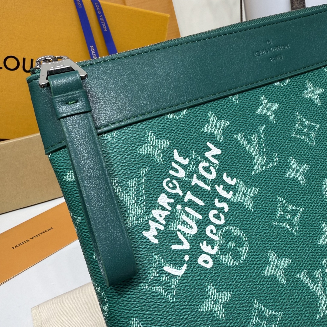 ルイ・ヴィトン「Louis Vuitton」ポシェット ボヤージュ スープル クラッチバッグ