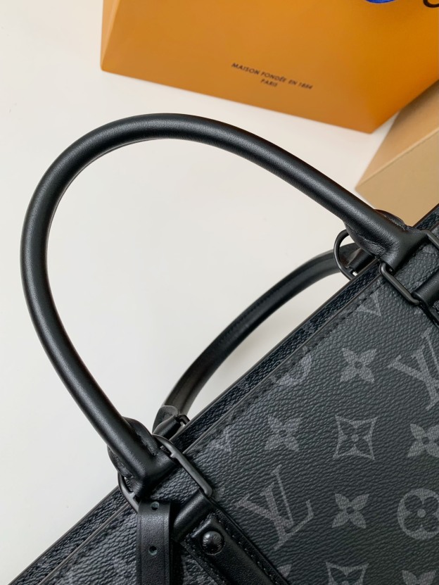 ルイ・ヴィトン「Louis Vuitton」Sac Plat Horizontal Zippé ビジネスバッグ