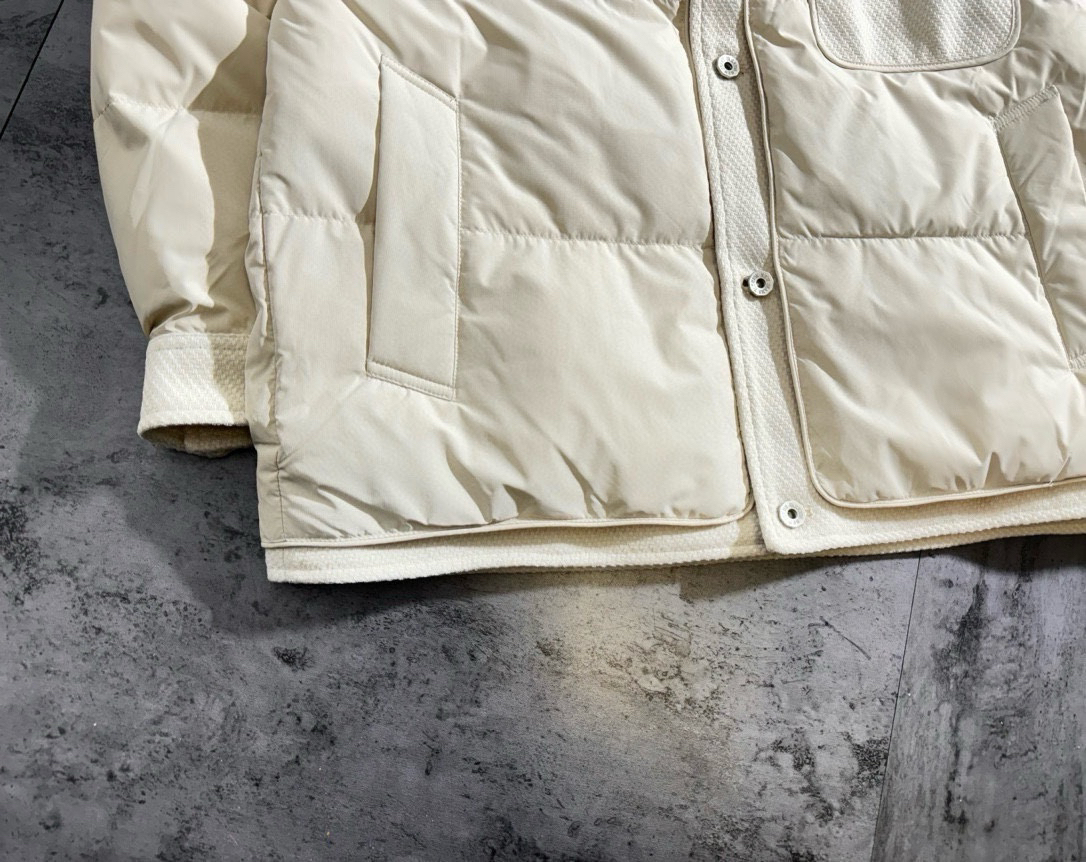 ルイ・ヴィトン「Louis Vuitton」チェック プチワンシャツ スタイル モードダウンジャケット