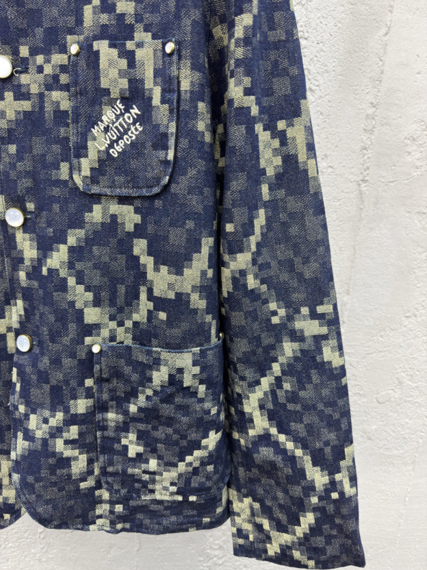 ルイ・ヴィトン「Louis Vuitton」デニム ジャケット 