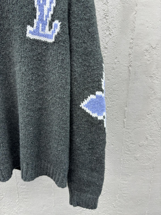 ルイ・ヴィトン「Louis Vuitton」クローバーモチーフ ニットセーター