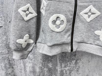 ルイ・ヴィトン「Louis Vuitton」フルジップパーカー ウールンジャケット