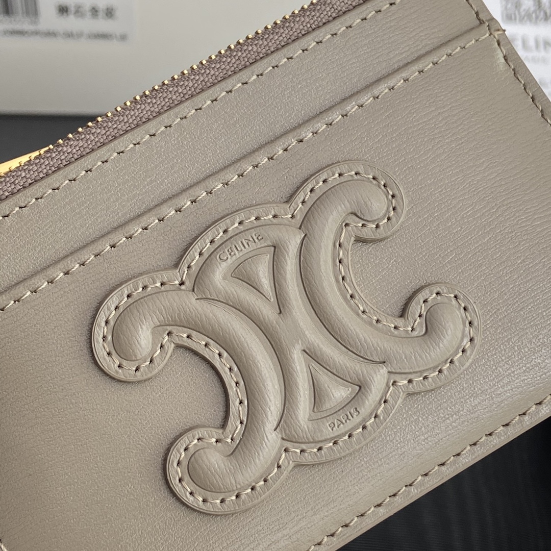 セリーヌ「Celine」トリオンフレザーカードホルダー