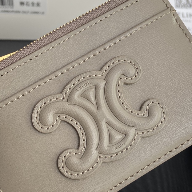 セリーヌ「Celine」トリオンフレザーカードホルダー