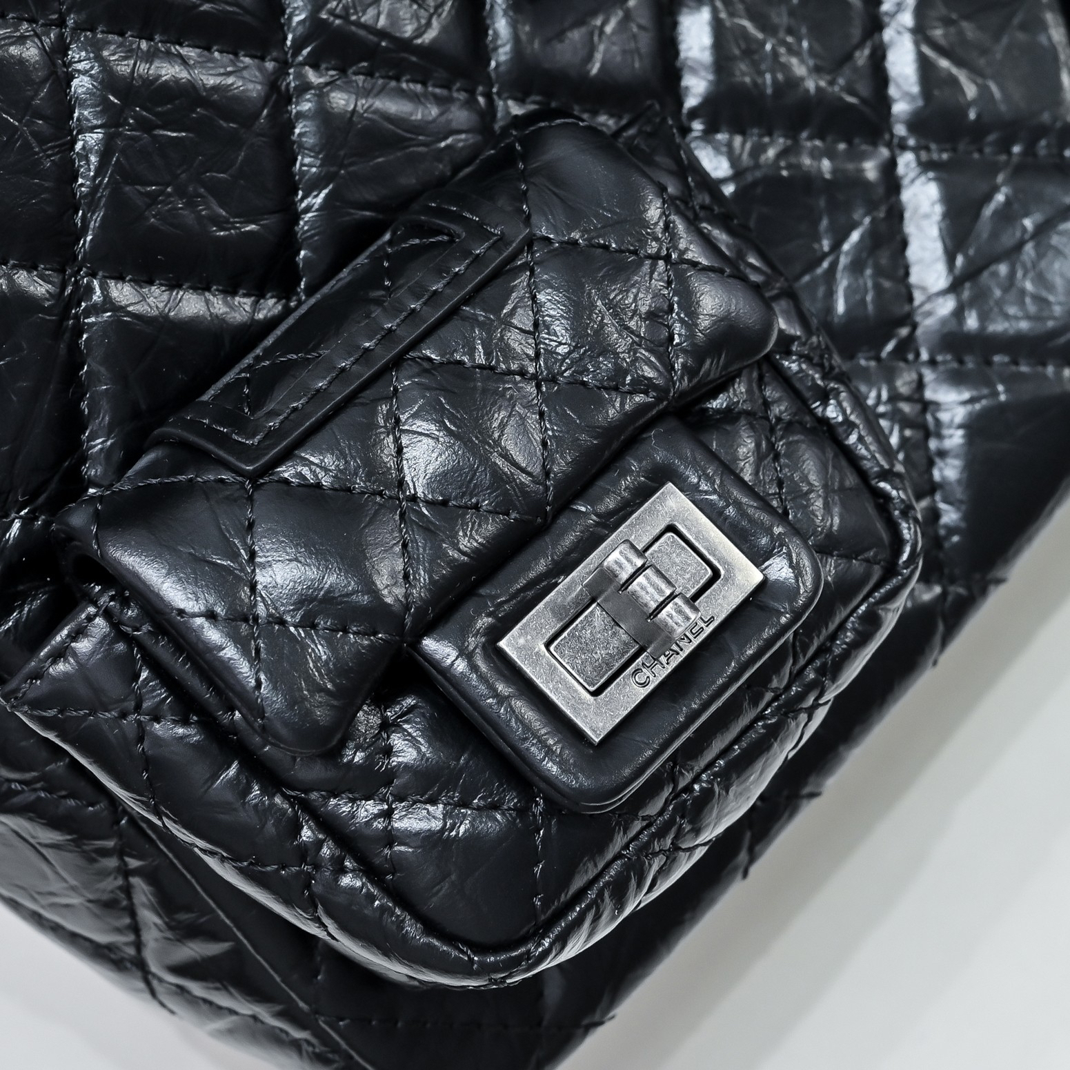 シャネル「Chanel」Vintage プレミアム ベビーカーフ ショッピングトート