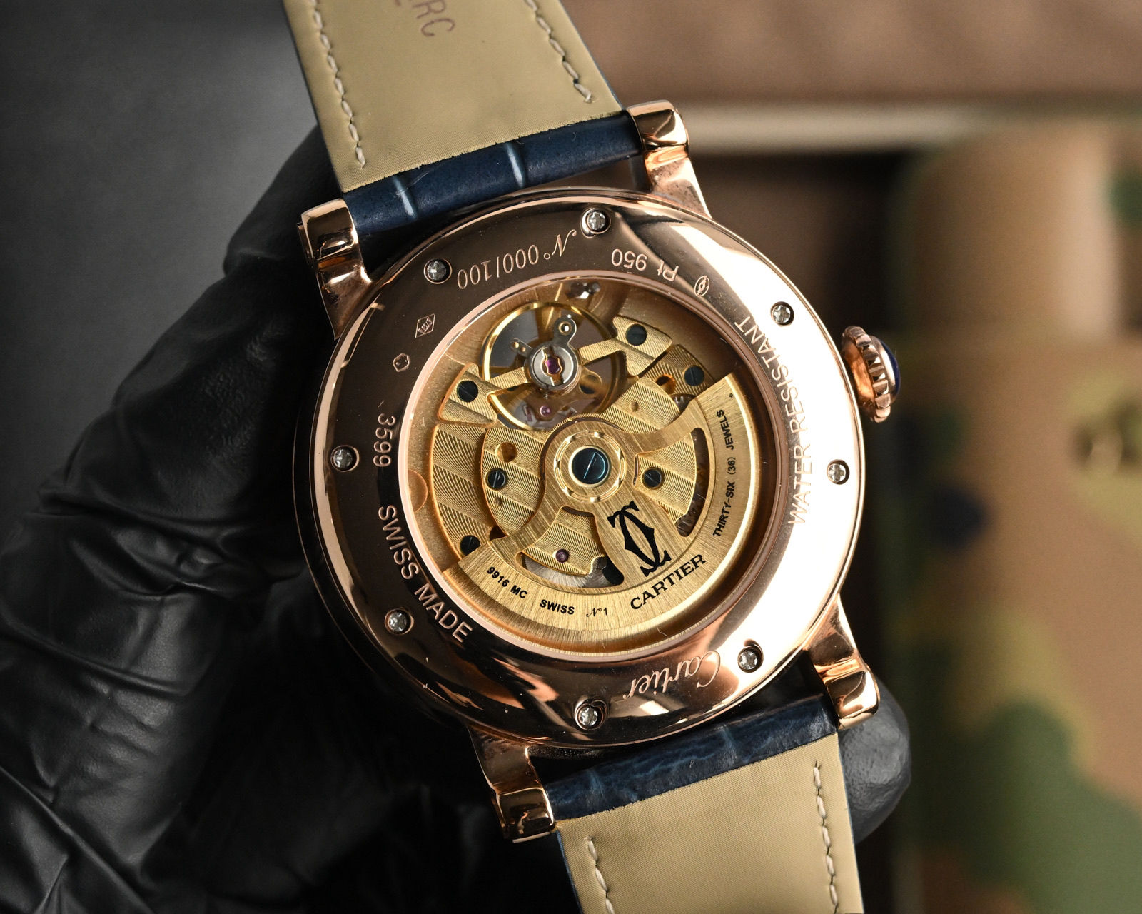 カルティエ「Cartier」アースシリーズ腕時計47mm