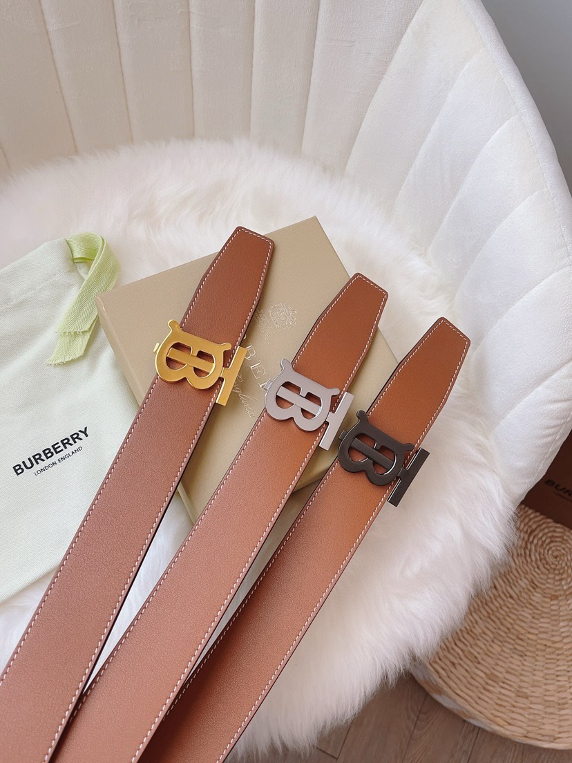バーバリー「Burberry」フックTBベルト 3色
