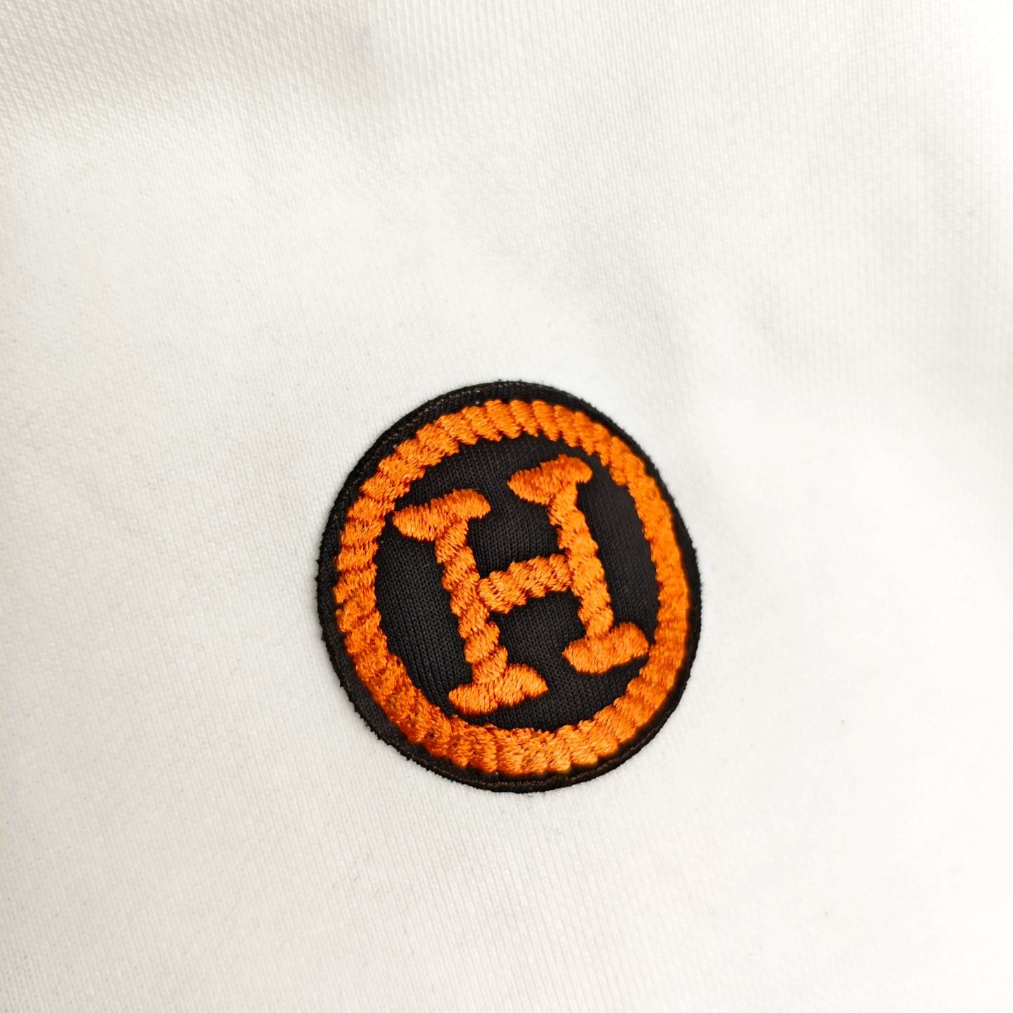 エルメス「Hermès」プリントロゴ スウェットシャツ