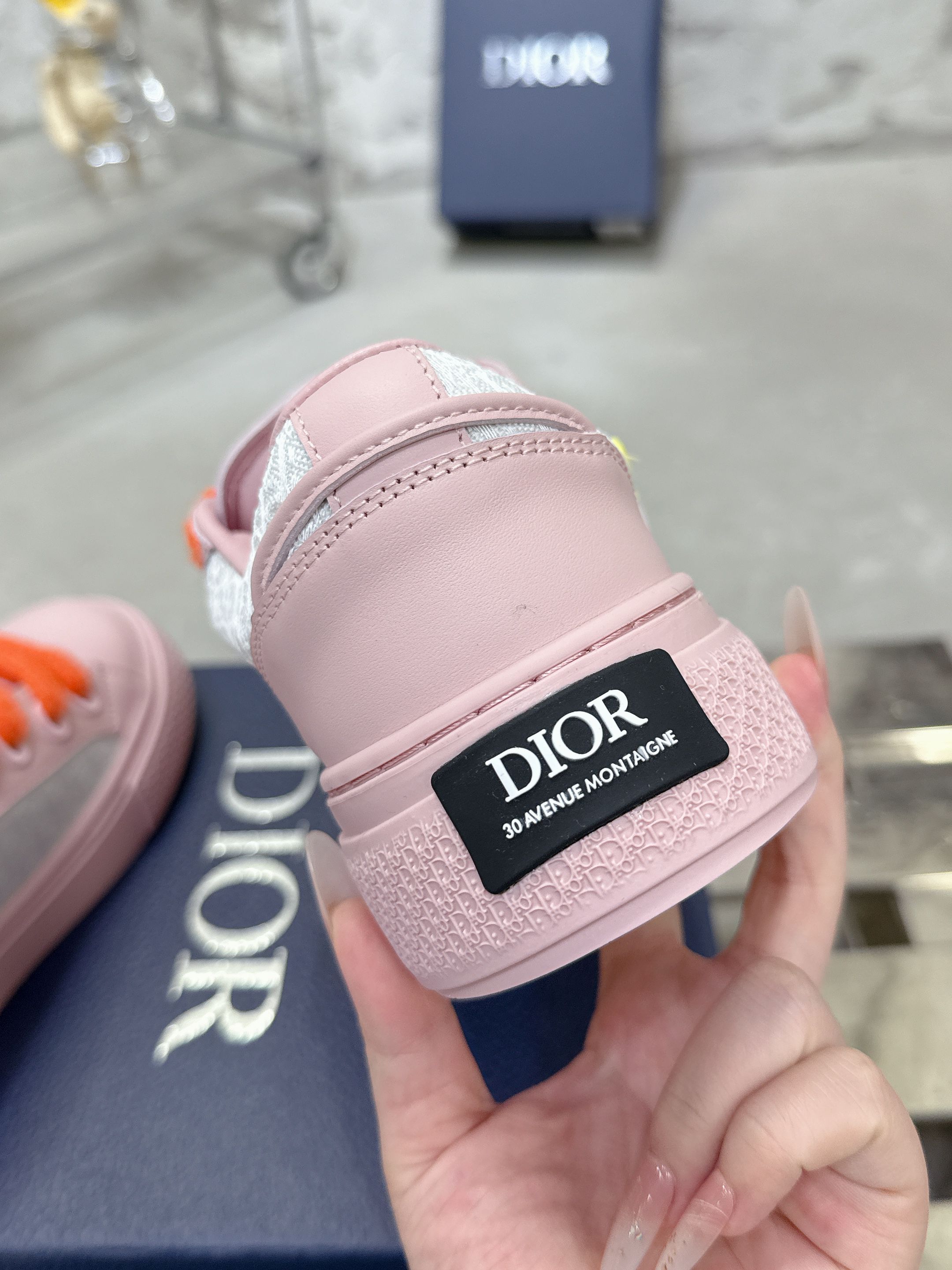 ディオール「Dior」B33 スネークイヤー カップル スニーカー 限定モデル