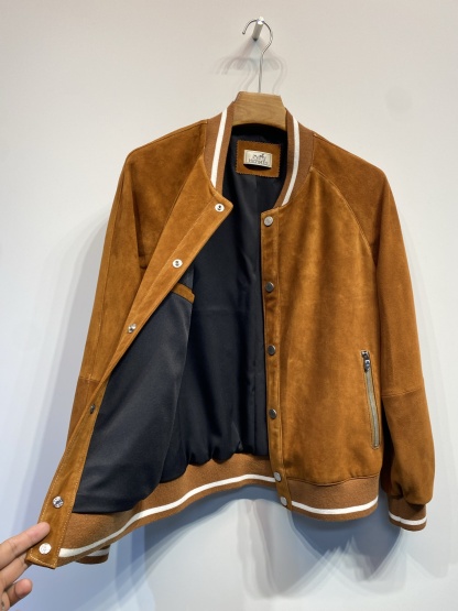 エルメス「Hermès」 C.D.S. 棒球ジャケット