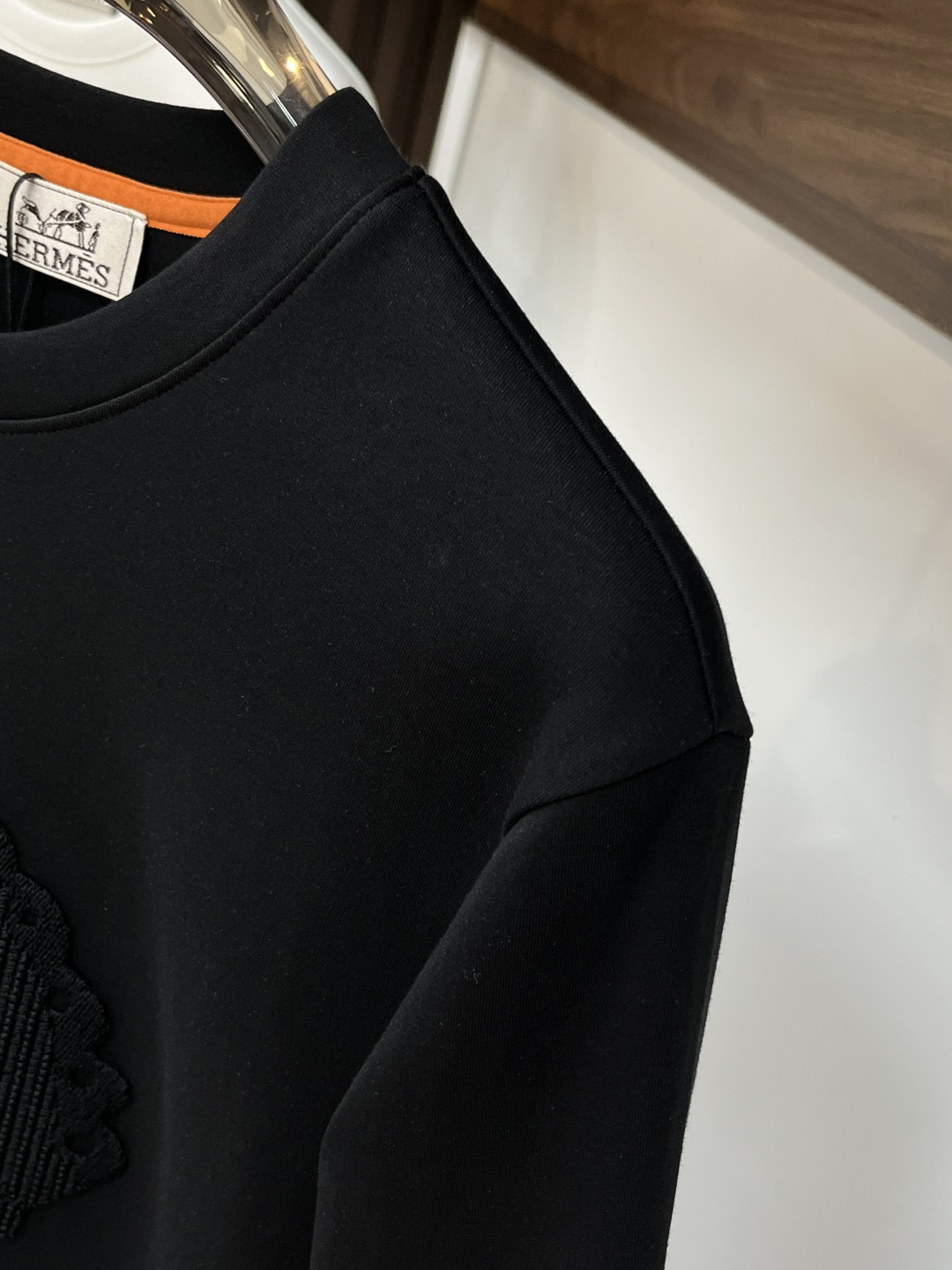 エルメス「Hermès」クルーネックスウェットシャツ