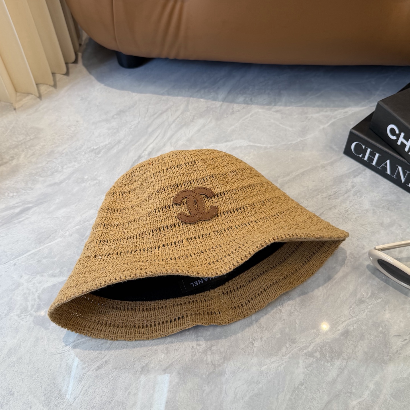 シャネル「Chanel」シャネル 2026新作 ストローバケットハット / ナチュラルハット