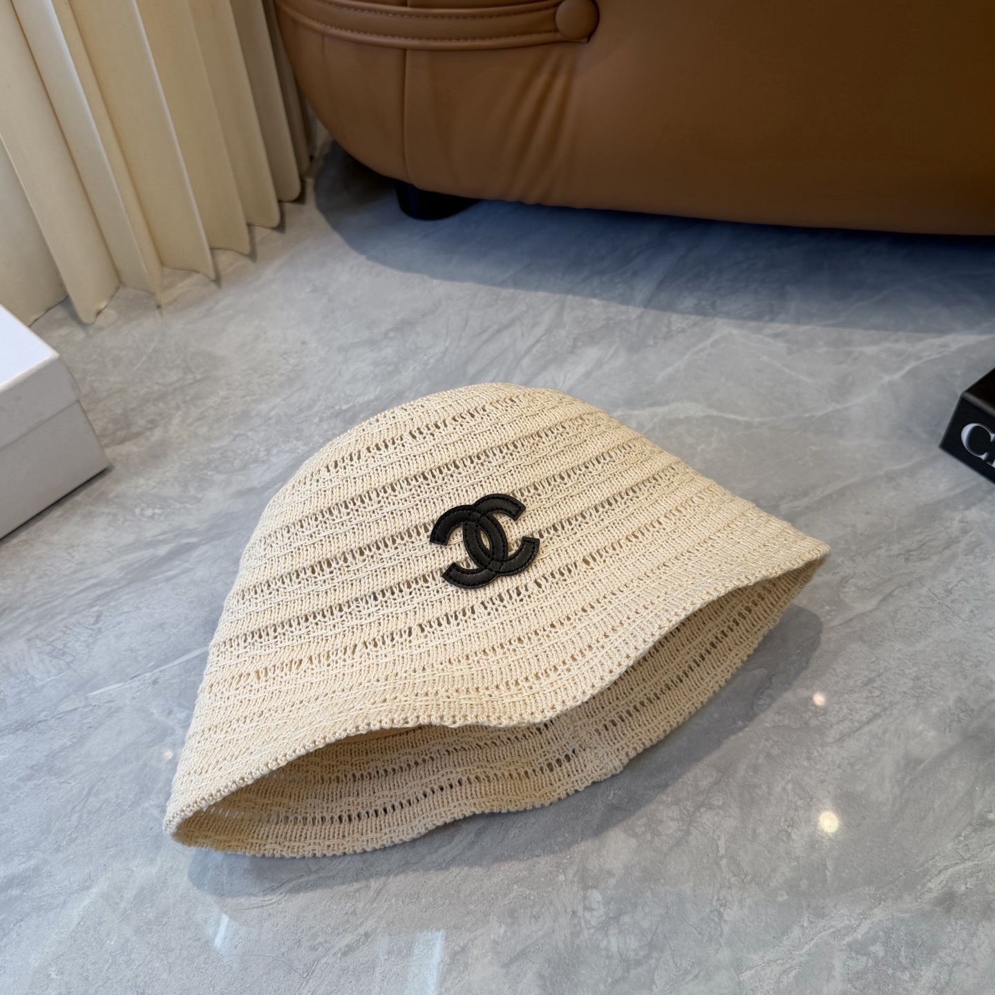 シャネル「Chanel」シャネル 2026新作 ストローバケットハット / ナチュラルハット