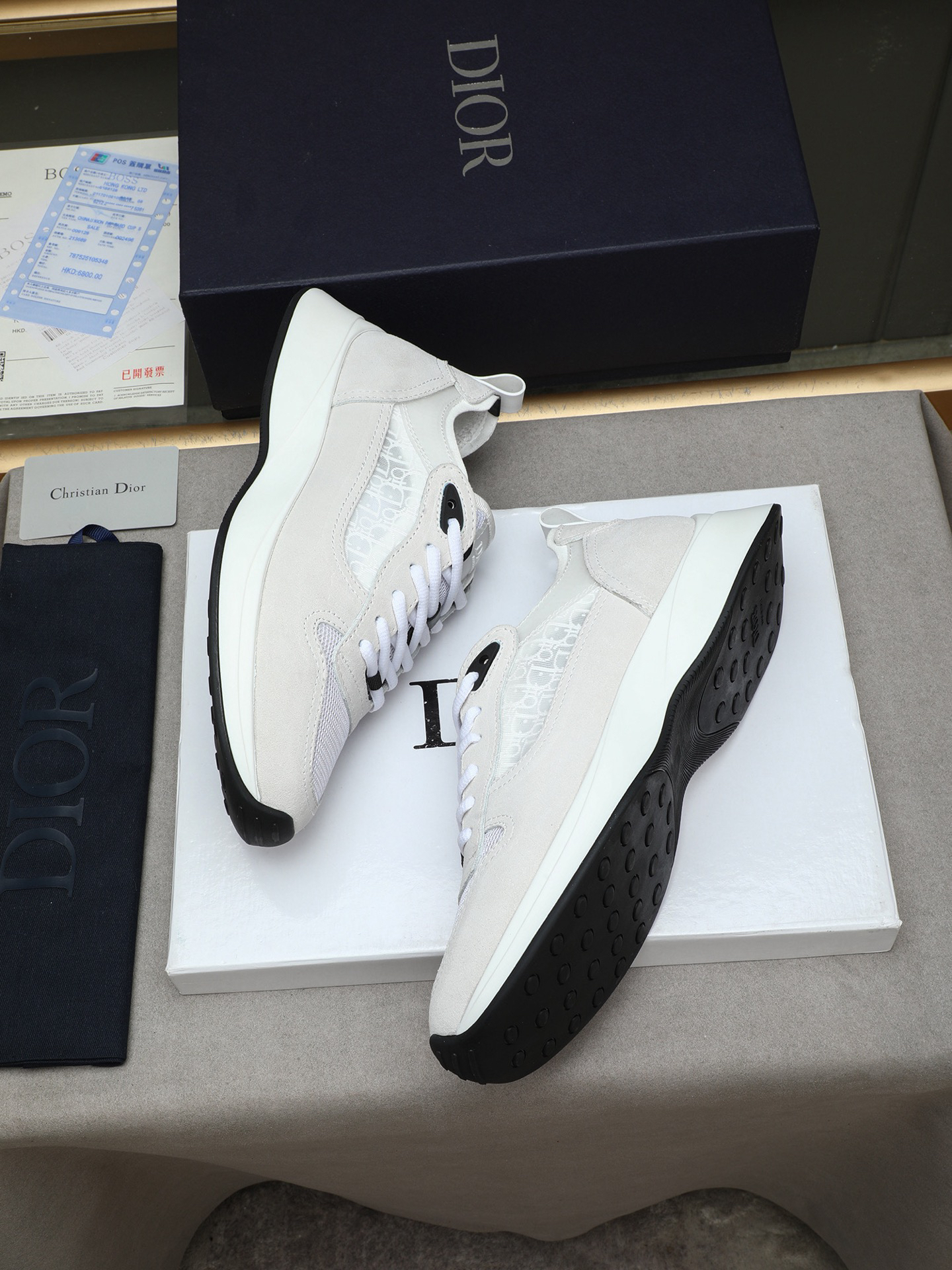 ディオール「Dior」B25 RUNNER メンズ カジュアル スニーカー