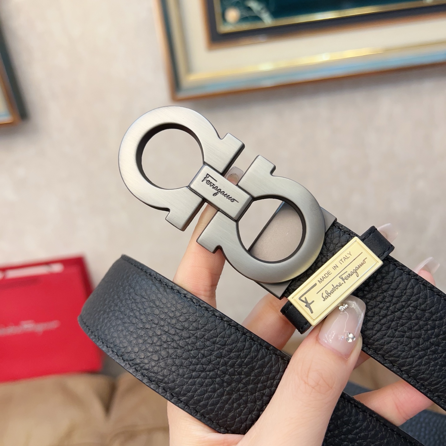 フェラガモ「Ferragamo」リバーシブルベルト