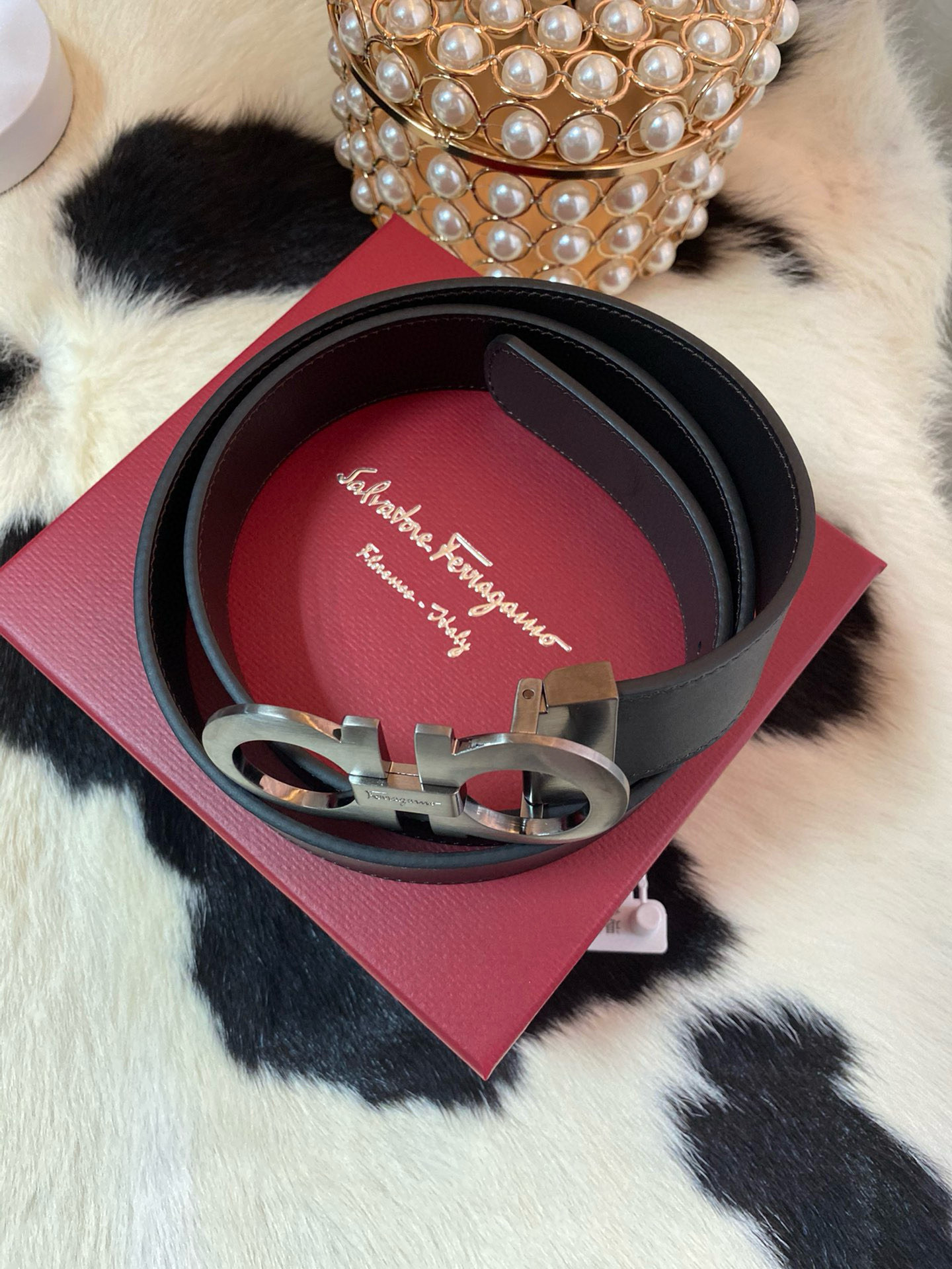 フェラガモ「Ferragamo」リバーシブルベルト