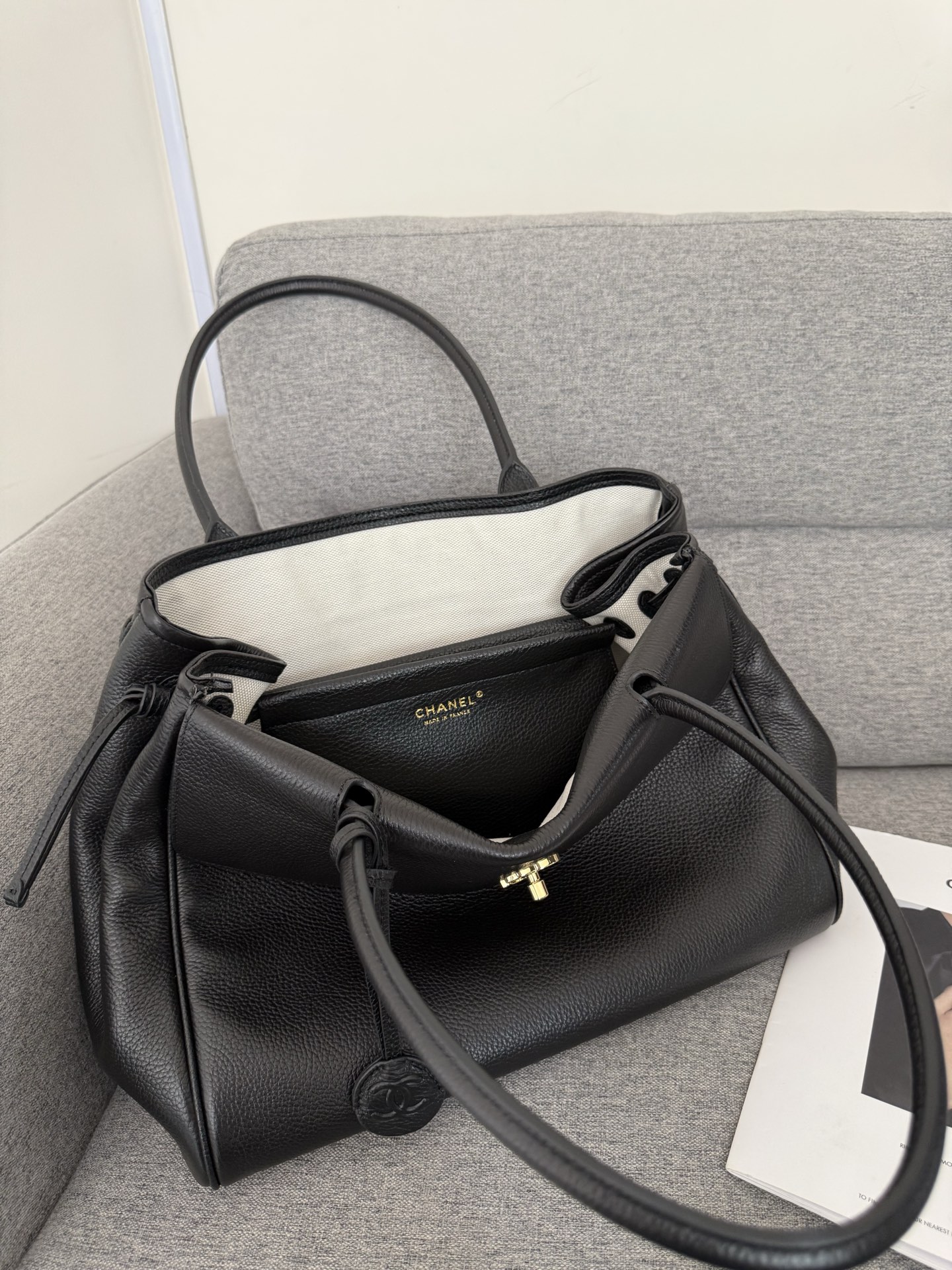 シャネル「Chanel」シャネル 26S ショッピングトート / キャンバストートバッグ 