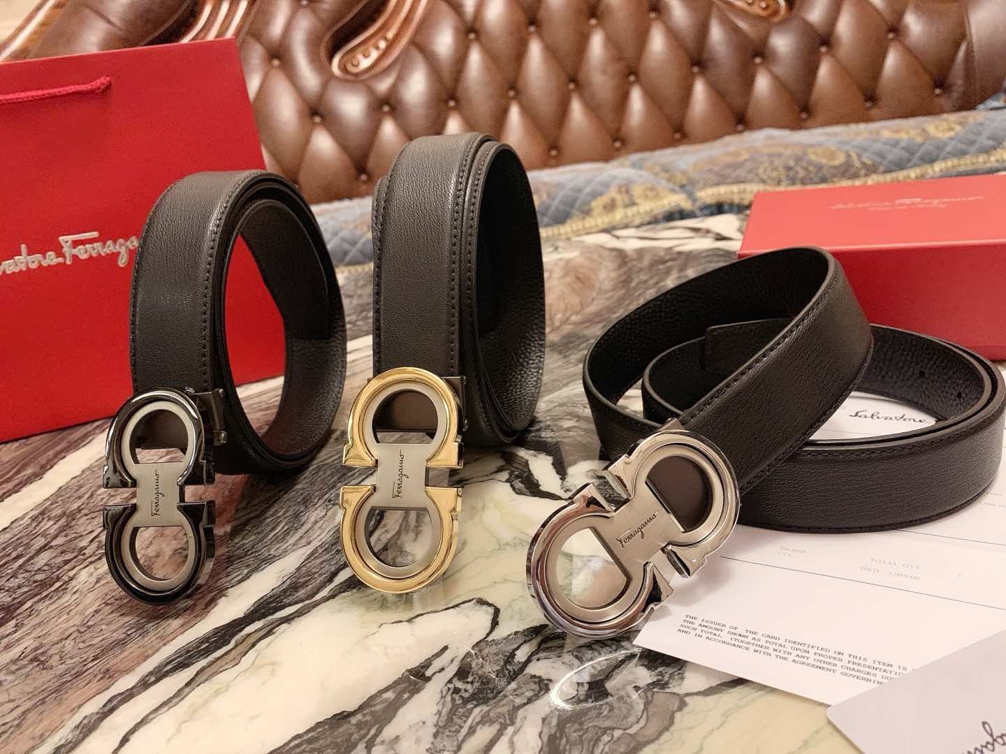 フェラガモ「Ferragamo」リバーシブルベルト