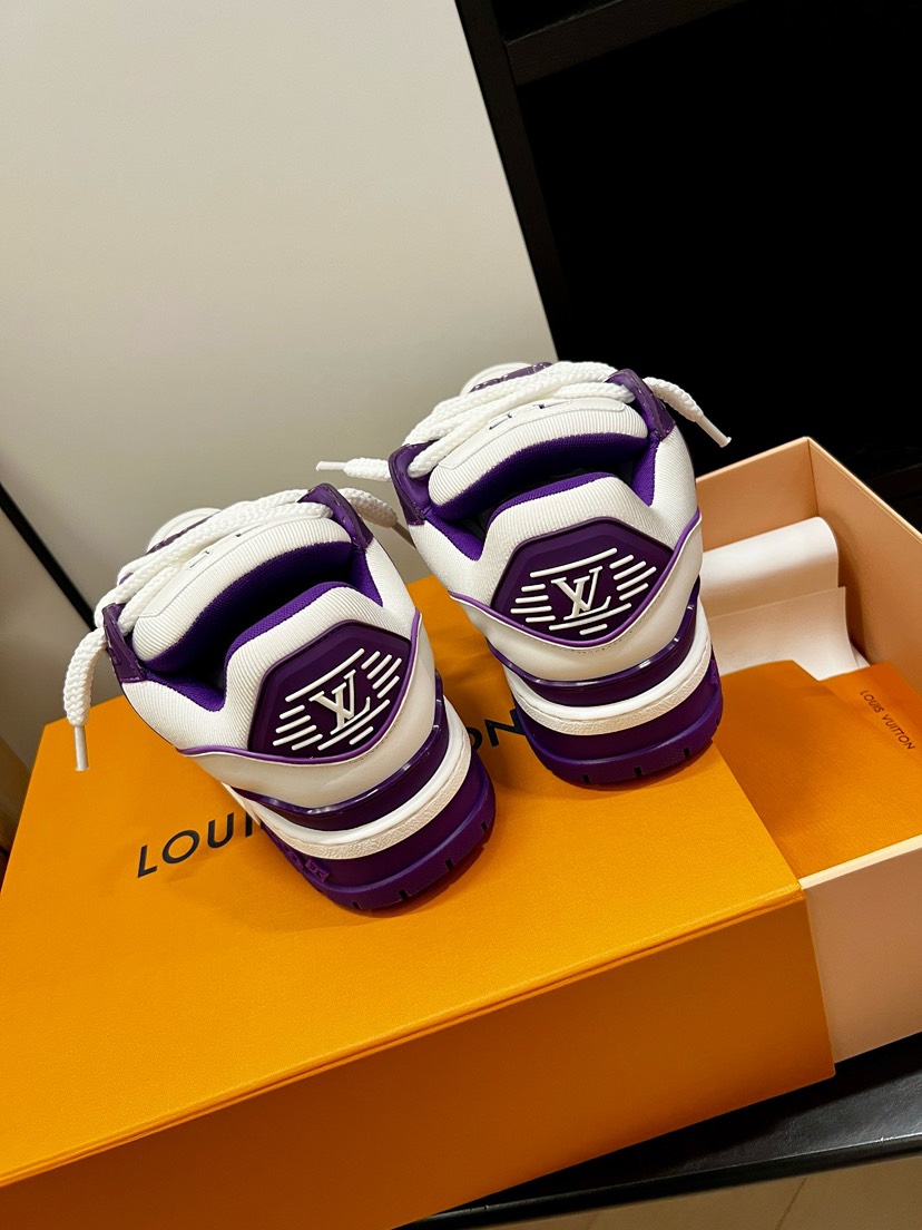 ルイ・ヴィトン「Louis Vuitton」ルイ・ヴィトン トレーナーマキシ スニーカー / レザースニーカー