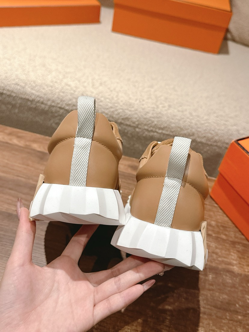 ルイ・ヴィトン「Louis Vuitton」エルメス バウンシング スニーカー (2024年春夏モデル) / レザースニーカー