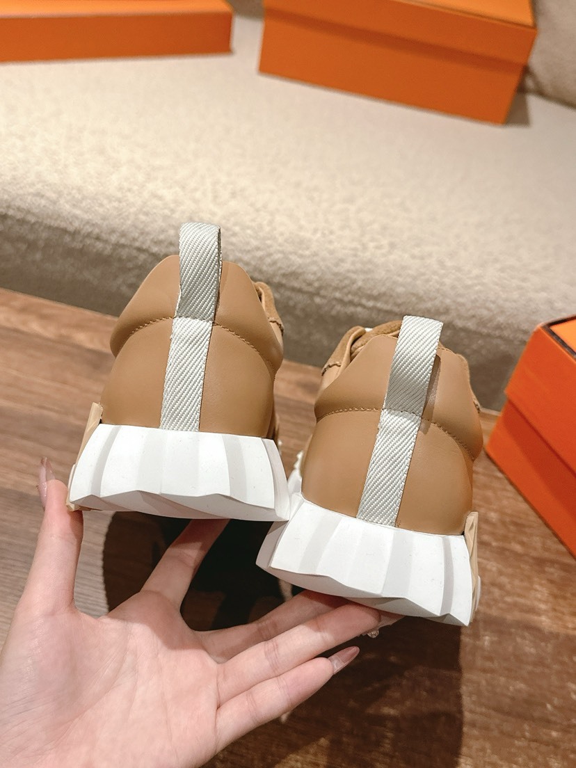 ルイ・ヴィトン「Louis Vuitton」エルメス バウンシング スニーカー (2024年春夏モデル) / レザースニーカー