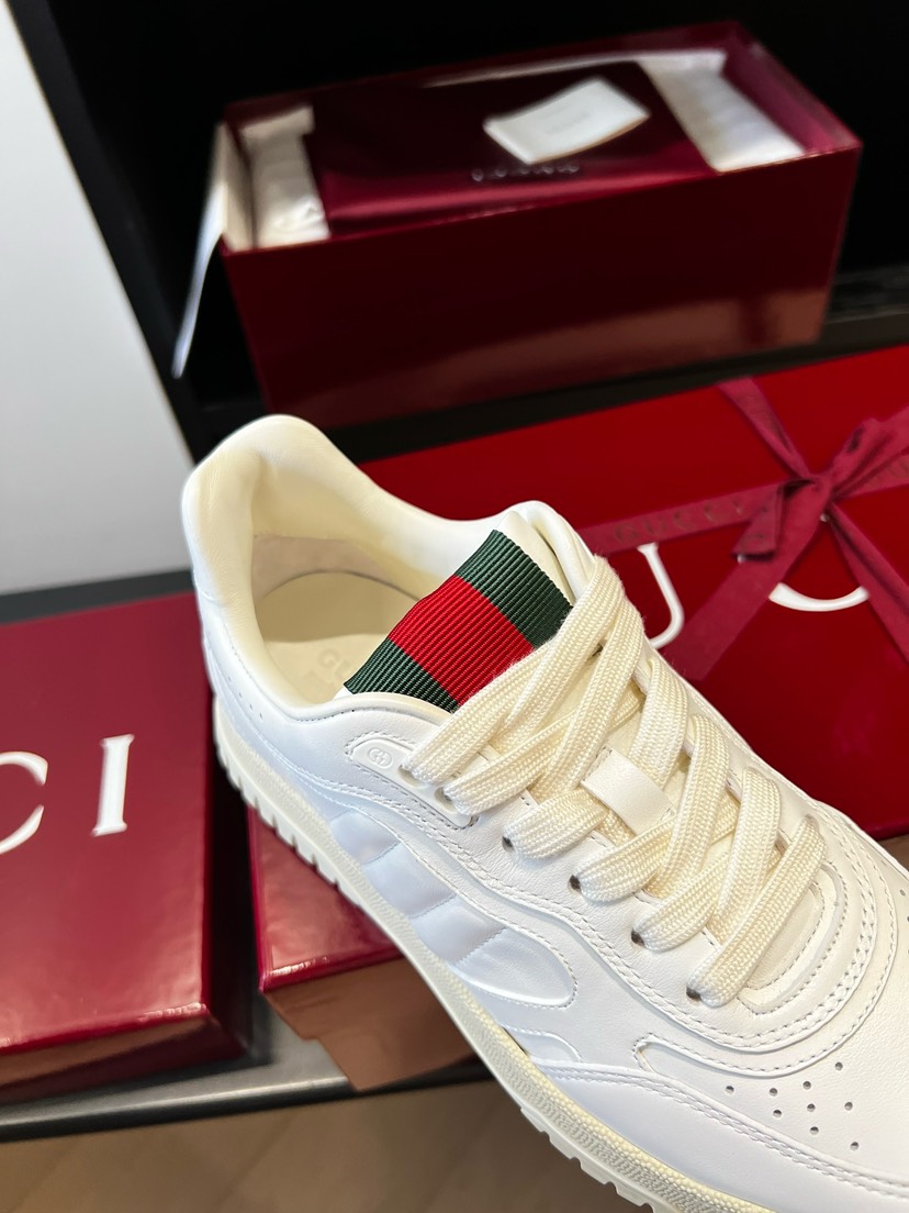 グッチ「Gucci」グッチ バスケットスタイル スニーカー / レザースニーカー