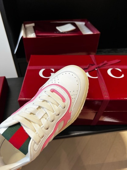 グッチ「Gucci」グッチ バスケットスタイル スニーカー / レザースニーカー