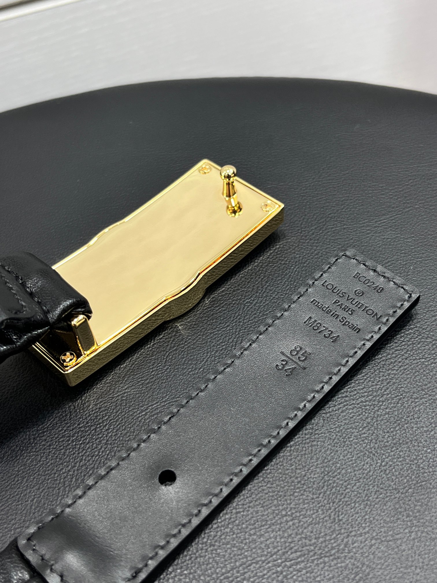 ルイ・ヴィトン「Louis Vuitton」ベルト･ドーフィーヌ スモーク 25MM