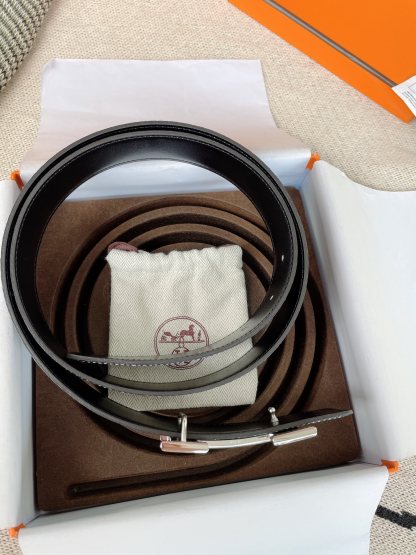エルメス「Hermès」プレミアム トゴレザーベルト / ハイエンドウエストベルト38m