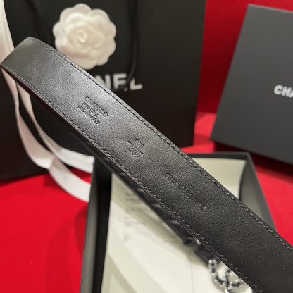 シャネル「Chanel」プレミアム トゴレザーベルト / ハイエンドウエストベルト