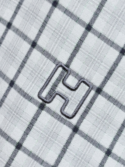 エルメス「Hermès」エルメス 刺繍ロゴ ロングスリーブシャツ / ドレスシャツ