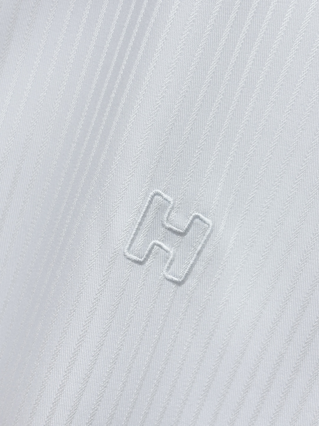 エルメス「Hermès」エルメス 刺繍ロゴ ロングスリーブシャツ / ドレスシャツ