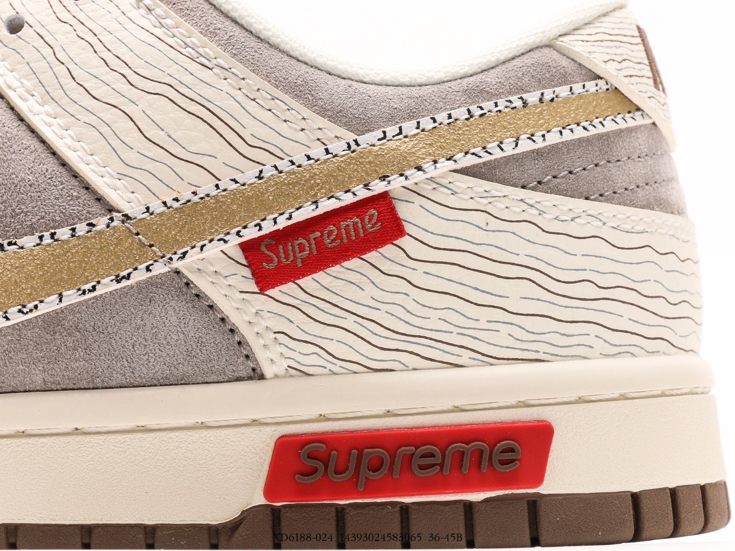 「コラボモデル」Supreme x Nike SB Dunk Low スニーカー