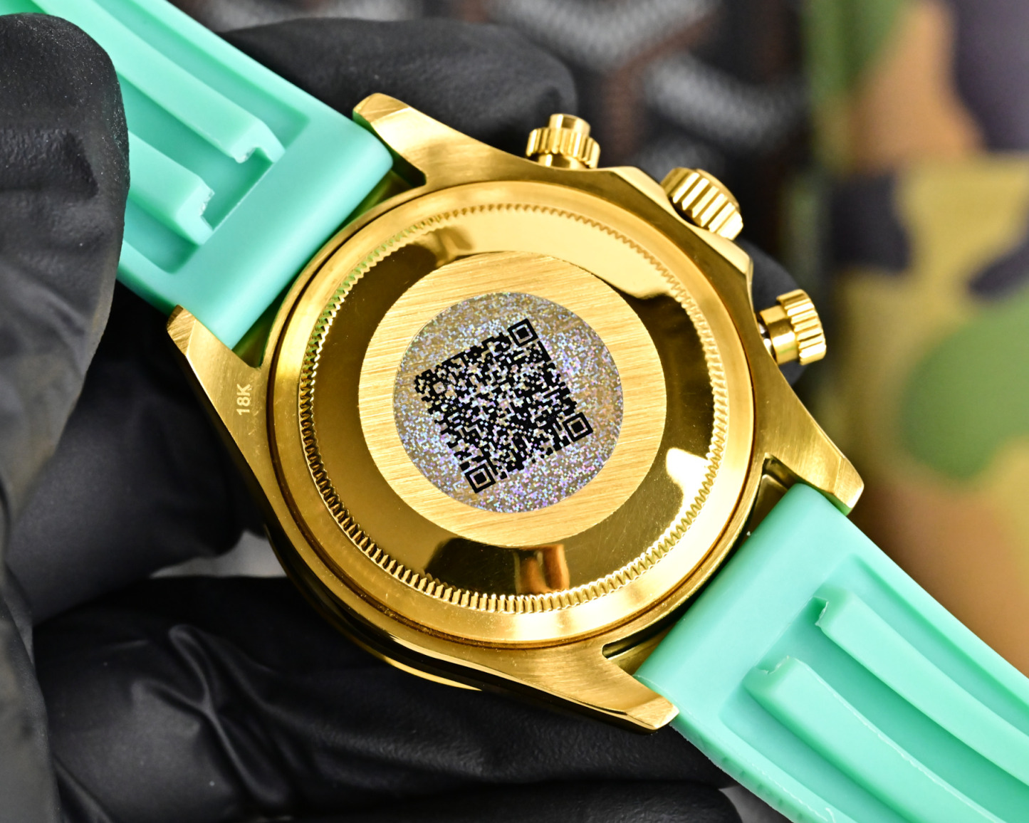 ROLEX  デイトナ スタイル クロノグラフ “サクラピンク” / カスタムウォッチ