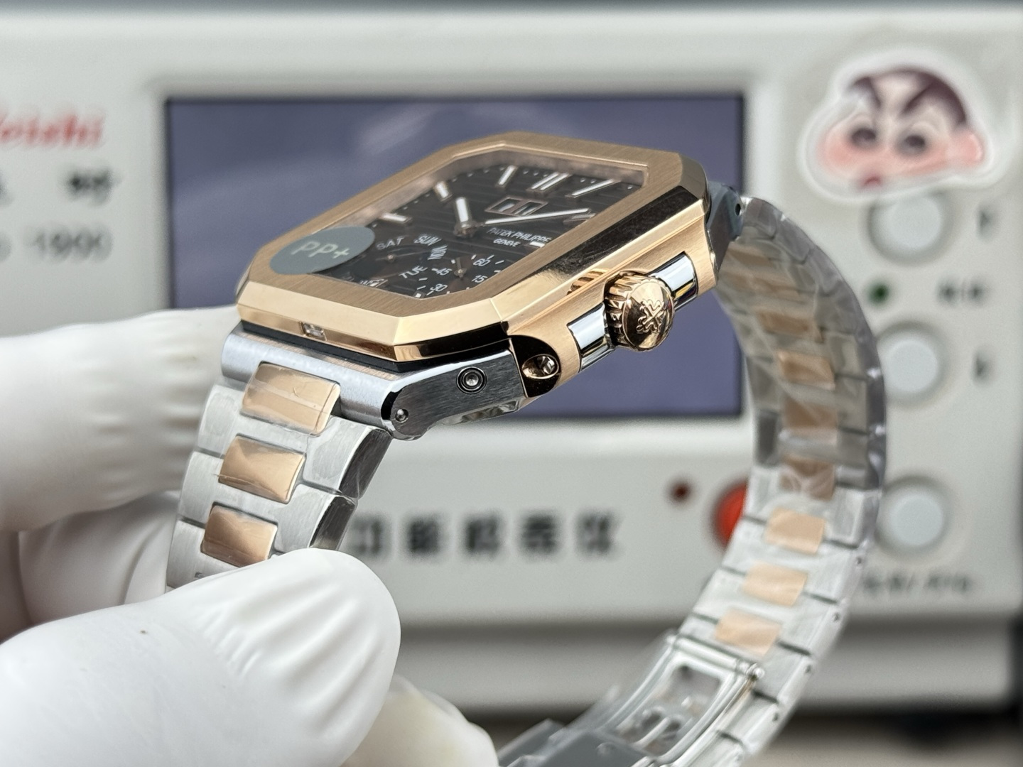 Patek Philippe パテック・フィリップ キュビトゥス スタイル グランドデイト・ムーンフェイズ / カスタムウォッチ