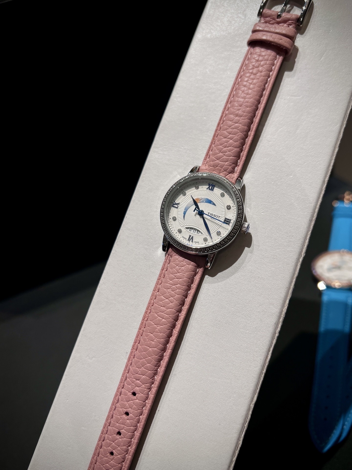Tissot ティソ デジール ムーンフェイズ ローマ数字 / レディース＆メンズ クォーツ腕時計
