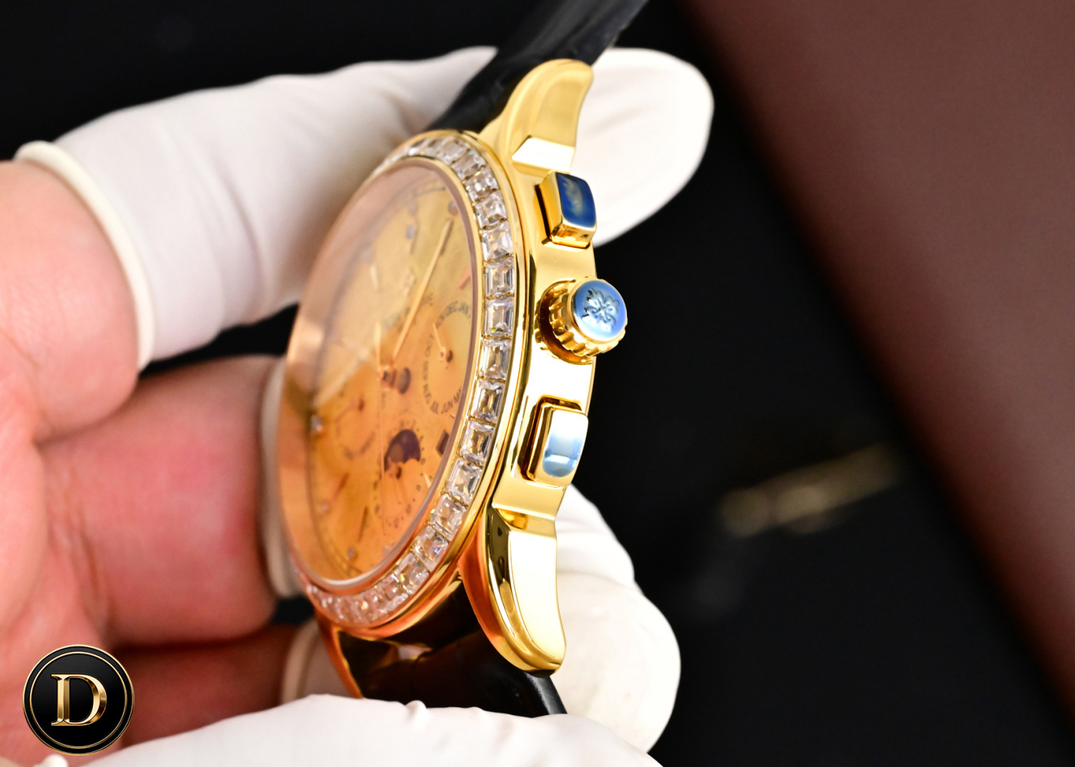 Patek Philippe パテック・フィリップ キュビトゥス スタイル グランドデイト・ムーンフェイズ / カスタムウォッチ