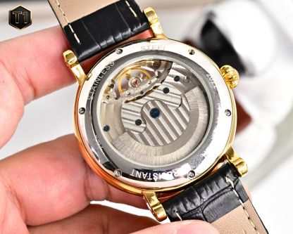 Patek Philippe パテック・フィリップ デザイン 大型テンプ メンズ オートマティックウォッチ / 機械式腕時計