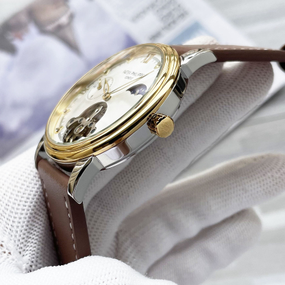 Patek Philippe パテック・フィリップ スタイル 2針 メンズ オートマティック腕時計 / ビジネスカジュアル