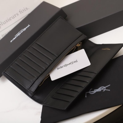 サンローラン「Saint Laurent」メンズ ロングウォレット