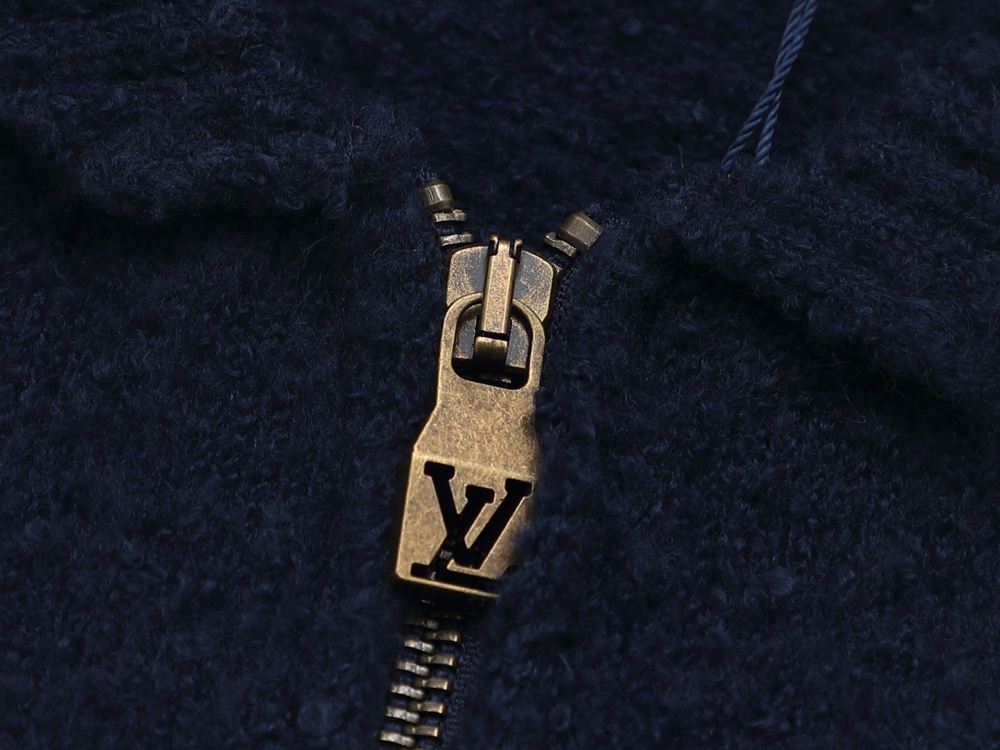 ルイ・ヴィトン「Louis Vuitton」ルイ・ヴィトン エンブロイダリー シグネチャー ジップブルゾン / メンズ ニットアウター