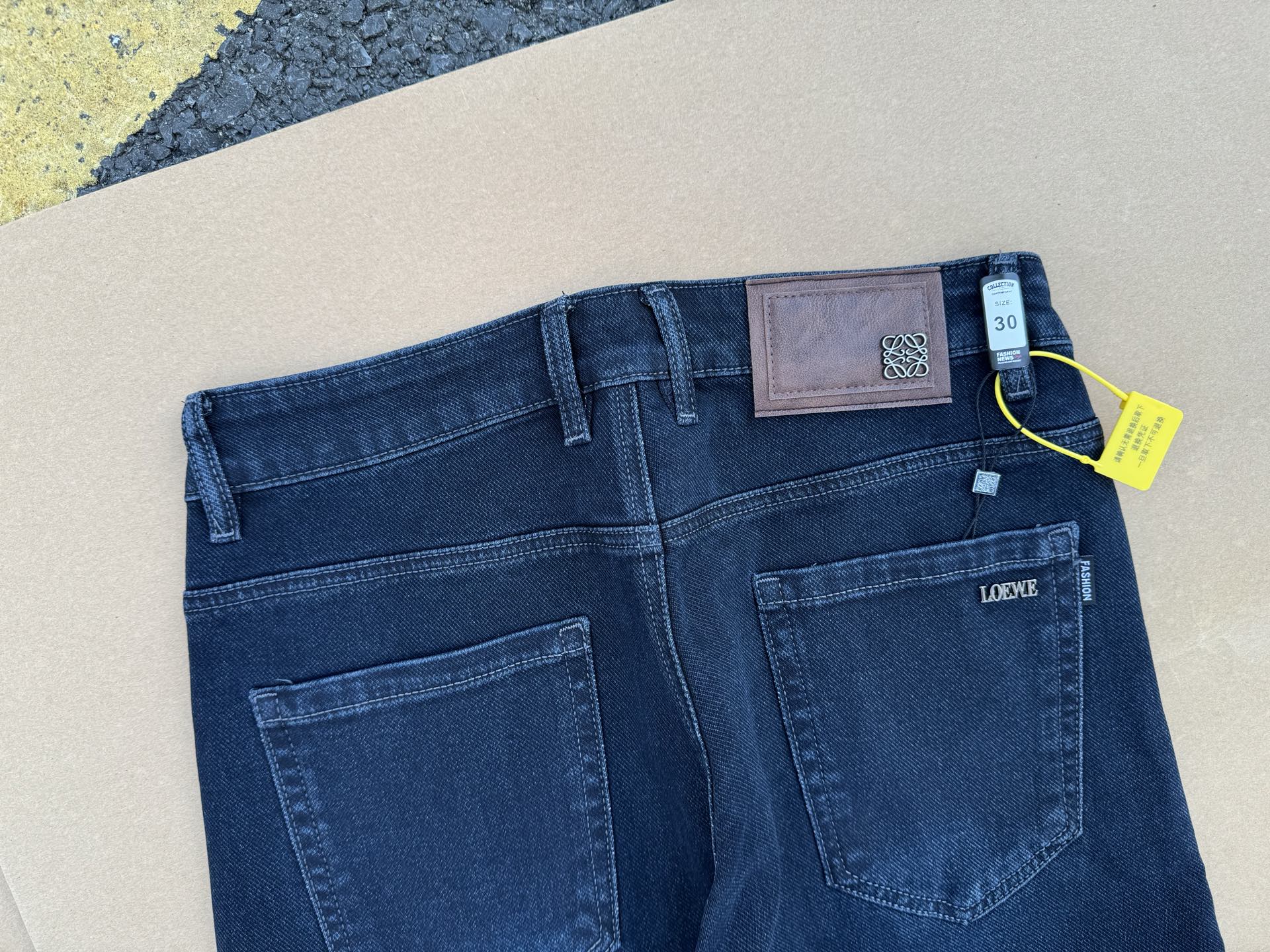 LOEWE &-ロエベ SS26 ロゴ五金 ポケット ストレートパンツ / ロングパンツ