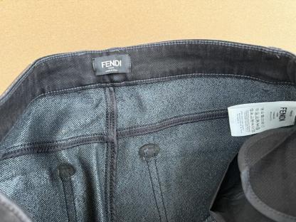 FENDI フェンディ ロゴ五金 ハイウエスト ストレートパンツ / ロングパンツ